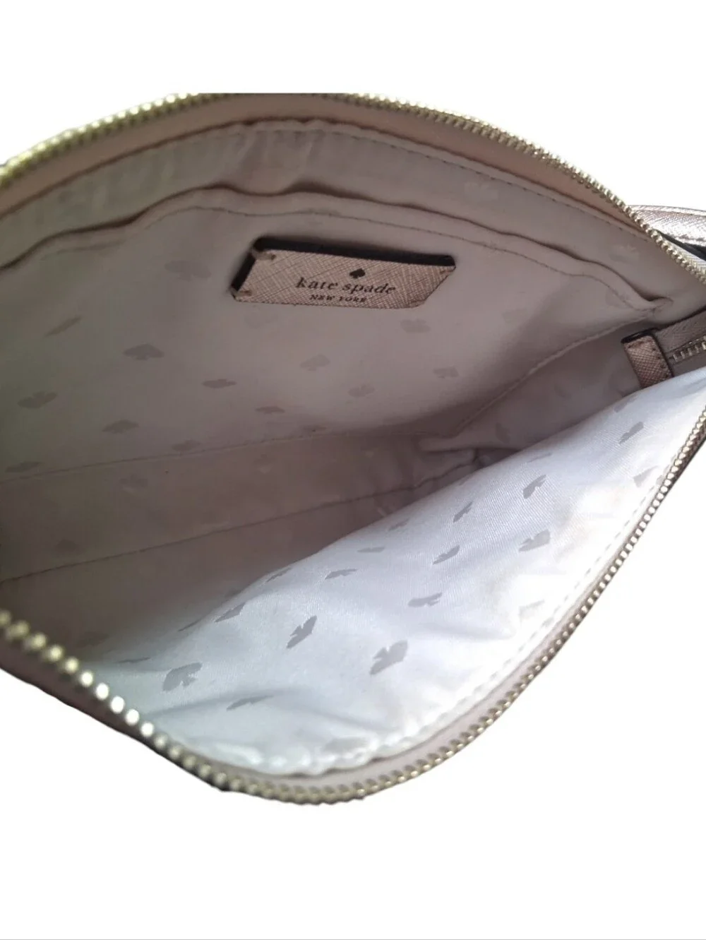 Kate Spade Shimmy Crossbody Rose Gold - Picture 5 of 9